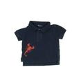 Pre-owned Polo by Ralph Lauren Boys Navy Polo Shirt size: 9 Months