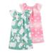 Carter s Child of Mine Toddler Girl Pajama Gown 2-Pack Sizes 2T-5T