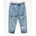 Frankie Distressed Denim Jeans - Acid Wash