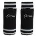 Champion Sports Sock Style Soccer Shin Guard Medium Black