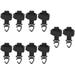 Glove Storage Buckle Clips for Work Outdoor Gloves Holder Leash 10 Pcs Camping Accessories Professional