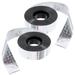 2 Rolls Magnetic Tape Double Sided Duct Holographic Ribbons Bird Scaring Tools Anti-bird Repellent Belt