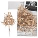 Lhxiqxz New Year s Eve Flower Spray Gold Accessories Over Gold Over Silver Simulation Flower Decoration Christmas Fake Flower