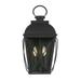 Park Harbor Phel6302 Fair Avenue 2 Light 20 Tall Outdoor Wall Sconce - Black