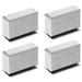 4 Sets Furniture Kitchen Cabinets Magnetic Door Lock Stainless Steel Household Catch Latch Stopper Drawer