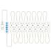 Vanity Mirror Light Strip Make up Lights to Attach for Makeup USB Dressing Table White