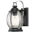 Westinghouse Lighting Canyon Outdoor Fixture Textured Black and Antique Ash
