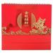 2024 Desk Calendar Customized Chinese Style Fashion Landscape Elevated Desktop Confier Calender