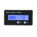 12V/24V/36V/48V Lead-acid Battery and Lithium Battery Capacity Tester Voltage Meter LCD Monitor (Blue)