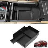 TTCR-II Compatible with Nissan Pathfinder Center Console Organizer 2022-2023 for Pathfinder Console Organizer Tray 2022-2023 Pathfinder Center Armrest Storage Box