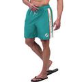 Men's G-III Sports by Carl Banks Aqua Miami Dolphins Streamline Volley Swim Shorts