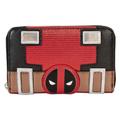 Loungefly Deadpool Metallic Cosplay Zip-Around Wallet