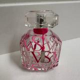 Victoria's Secret Makeup | 2014 Vintage Rare Victoria's Secret Bombshell Eau De Perfume Pink Bottle - Empty | Color: Pink/White | Size: Os