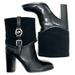 Michael Kors Shoes | Michael Kors Fulton Suede Leather Ankle Boots Booties Black Size 7 | Color: Black | Size: 7