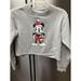 Disney Shirts | Mickey Mouse Disney Women’s S Gray Sweatshirt Made In Usa | Color: Gray | Size: S