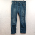 Levi's Jeans | Levis 511 Slim Fit Straight Men's 38x32 Blue Medium Wash Denim Jeans | Color: Blue | Size: 38