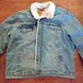 Levi's Jackets & Coats | Levi's Sherpa Trucker Jean Jacket Size Xl | Color: Blue | Size: Xl