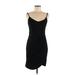 Zalalus Casual Dress - Sheath: Black Solid Dresses - New - Women's Size Medium