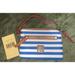 Dooney & Bourke Bags | Dooney & Bourke Mariner Stripe Coated Cotton Wristlet / Clutch | Color: Blue/White | Size: Os