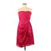 Max and Cleo Cocktail Dress - Bridesmaid: Burgundy Dresses - Women's Size 6