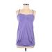 Lululemon Athletica Active Tank Top: Purple Activewear - Women's Size 8