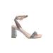 Madden Girl Heels: Pink Color Block Shoes - Women's Size 9