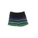 Derek Lam 10 Crosby Shorts: Blue Print Bottoms - Women's Size 10 - Dark Wash