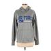 Nike Pullover Hoodie: Gray Graphic Tops - Women's Size Small