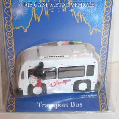 Disney Toys | Disney Mickeys Transport Bus Themepark Diecast Collection | Color: White | Size: One Size