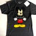 Disney Tops | Disney Buff Mickey Short Sleeved Shirt In Adult S 34-36 | Color: Black | Size: S