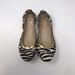 Kate Spade New York Shoes | Kate Spade New York Gold Trim Calf Hair Flats Animal Print Skip On Shoes Sz 7.5 | Color: Black/Gold | Size: 7.5