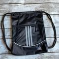 Adidas Bags | Adidas Drawstring Sackpack | Color: Black/Gray | Size: Os