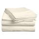 FINE CLASS 800 Thread Count Luxury Bedding Top Sheet, 3 Piece Bedding Set - 1 Flat Sheet with 2 Pillowcases Easy Care, Silky ,Soft ,Long Staple Egyptian Cotton sheet sets ( Super King- Ivory )