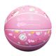 HYSTERIA Basketbal Outdoor Rubber Classic Basketball Game Training Indoor And Outdoor Training Fitness Sports Basketball Badketball (Color : Pink, Size : A)