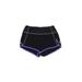 Reebok Athletic Shorts: Black Print Activewear - Women's Size X-Small