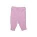 Child of Mine by Carter's Leggings: Pink Solid Bottoms - Size Newborn