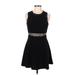 BCBGeneration Casual Dress - A-Line: Black Dresses - Women's Size 6