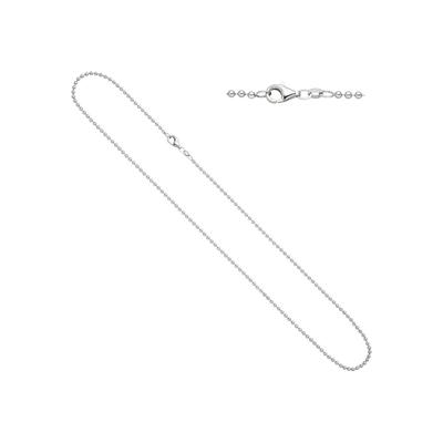 Silberkette JOBO, silber (silber 925), Halsketten, Damen, Silber 925 (Sterlingsilber), L: 50cm, Kugelkette 925 Silber 50 cm 2,0 mm Image