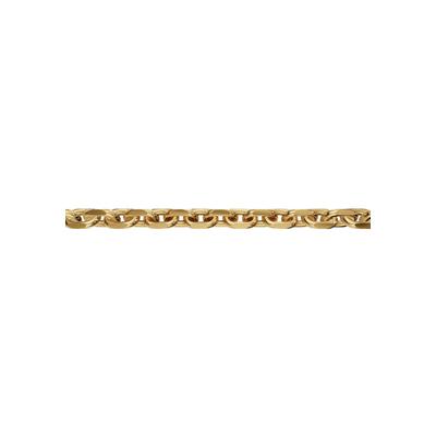 Collierkettchen FIRETTI "Schmuck Geschenk Gold 750 Ankerkettengliederung in mehreren Breiten" Gr. 50, gold (gelbgoldfarben), Halsketten, Damen, 50, Gelbgold 750, B: 1,7mm, Made in Germany, B:1,7mm Image