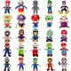 Jouets en peluche Mario pour enfants poupées en peluche douces jouets de jeu de dessin animé