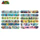 Jeu Super Mario Bros Anime Clap Ring Bracelet Action Figure Luigi Peach Cartoon Bracelets Jouet