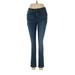 Nine West Jeans - High Rise: Blue Bottoms - Women's Size 6 Petite