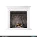 Los Angeles Cast Stone Glasgow Fireplace Mantel Surround, Solid Wood in Gray/White | 56 H x 57 W x 5 D in | Wayfair LACS-FM-GLASGOW-2