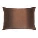 Kevin O'Brien Studio Matte Velvet Lumbar Pillow Down/Feather/Cotton Blend in Brown | 14 H x 20 W x 3 D in | Wayfair MVP-SAB-1420