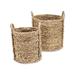 Highland Dunes 2 Piece Wicker Basket Set Wicker in Brown | 15.5 H x 15.75 W x 15.75 D in | Wayfair 1D21856684884C3F9B1AAA66858E9A14