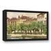 Bay Isle Home™ Treeline Cityscape - Floater Frame Print on Canvas Canvas | 13.75 H x 19.75 W x 1.75 D in | Wayfair 3B7CDE4BEF864BFBB7EED1E8762515CA