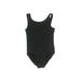 Old Navy One Piece Swimsuit: Black Solid Sporting & Activewear - Kids Girl's Size X-Small