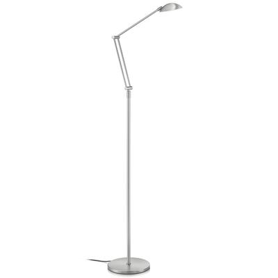 Knapstein LED Stehlampe Artemis, dimmbar, alu / grau / zink, für Wohn- / Esszimmer, Metall, Modern, LED Stehlampe Image