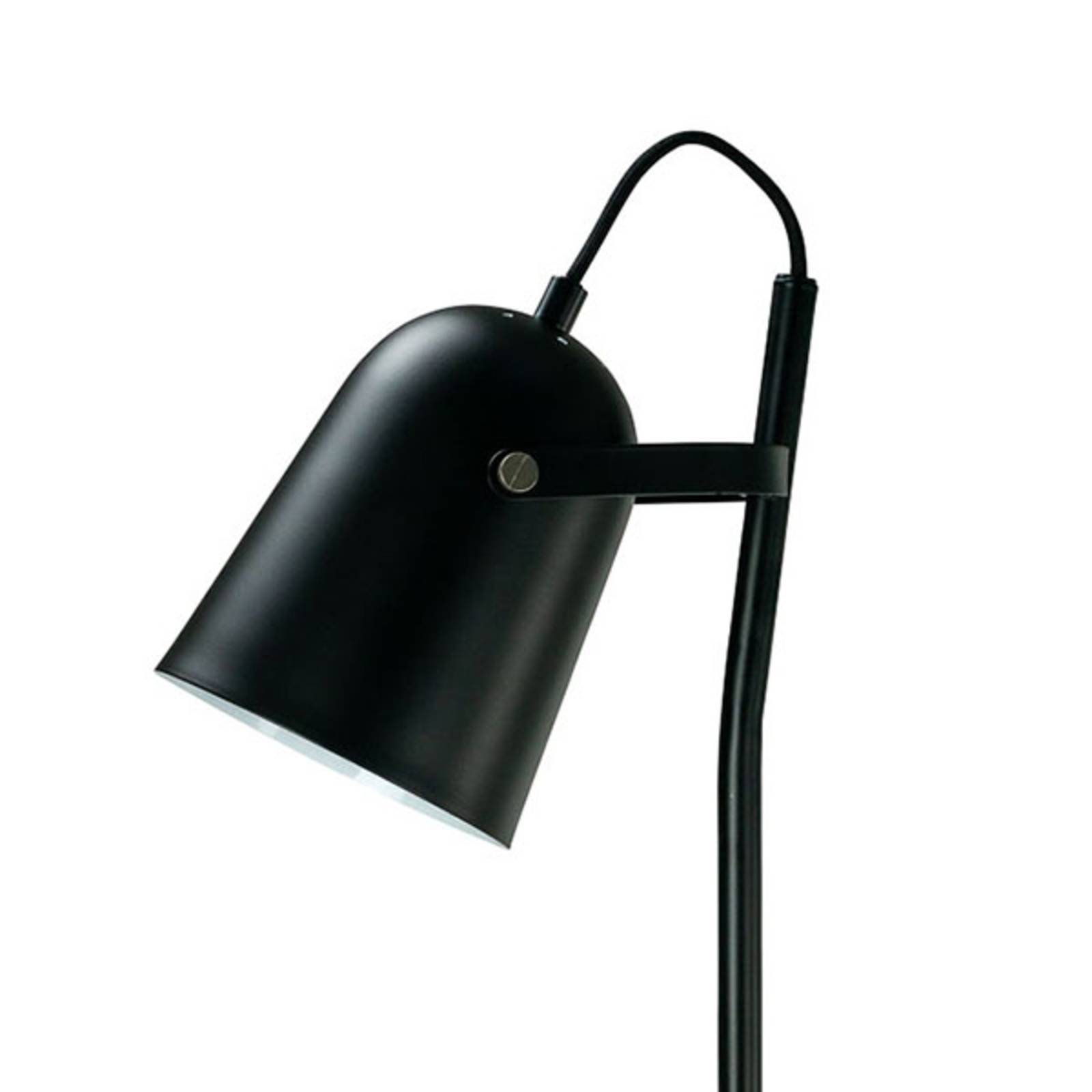 Dyberg Larsen Stehlampe Oslo, schwarz, für Wohn- / Esszimmer, Metall, Skandinavisch, Stehlampe