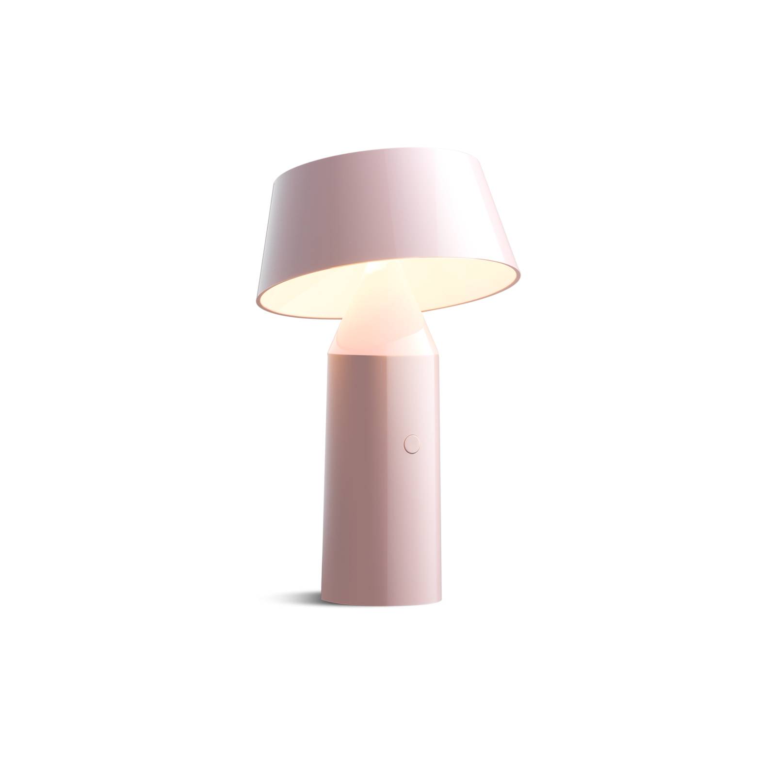 MARSET Design Tischlampe Bicoca, dimmbar, violett / pink / rose, für Wohn- / Esszimmer, Kunststoff, Design, Tischlampe
